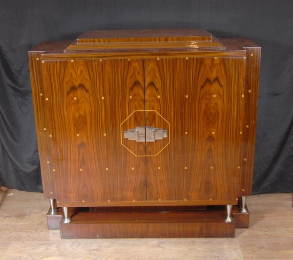 Art Deco Chest Cabinet Rosewood Sideboard