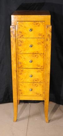 Art Deco Chest Drawers Tall Boy Furniture