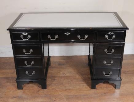 Art Deco Pedestal Desk Knee Hole Desks