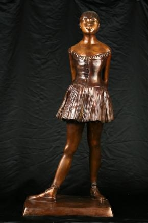3ft Bronze Degas Ballerina Girl Statue Figurine