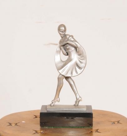 French Bronze Deco Ballet Dancer Figurine