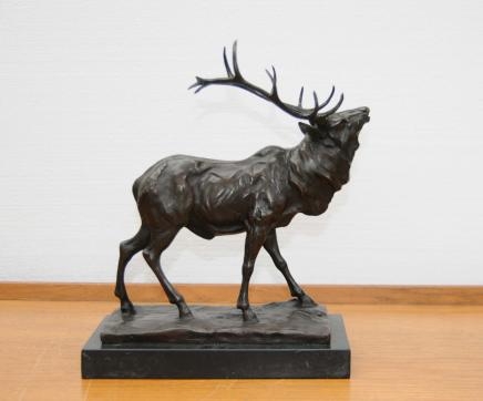 Bronze Stag Animal Sculpture Casting Stags