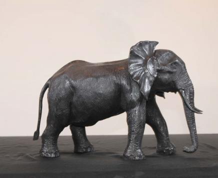 Bronze Casting African Elephant Tribal Art
