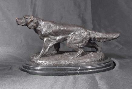 French Bronze Red Setter Dog PJ Mene