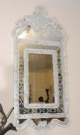 Italian Glass Mirror Venetian Pier Mirrors