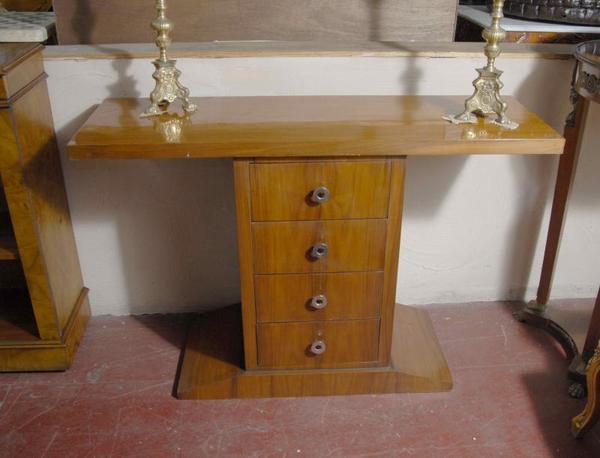 Art Deco Console Table Chest Drawers