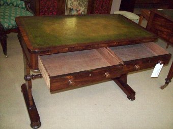 Antique William 1V. Rosewood Writing Table.