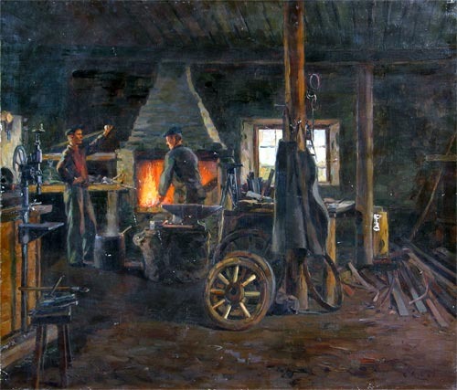In the Forge, 1950s