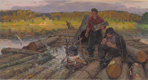 On the River, 1955