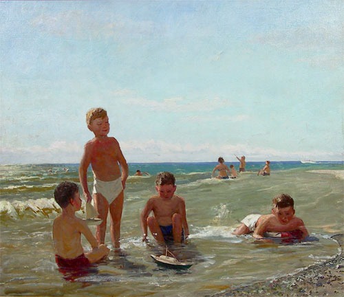 Children at the Sea, 1960s