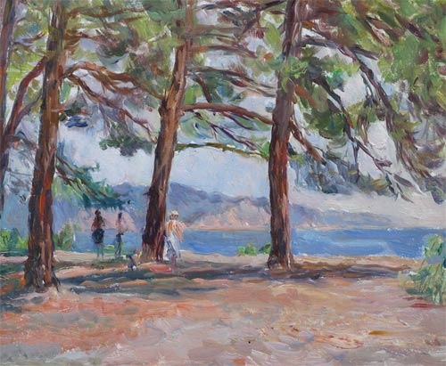 Pine-trees near the Sea, 1960