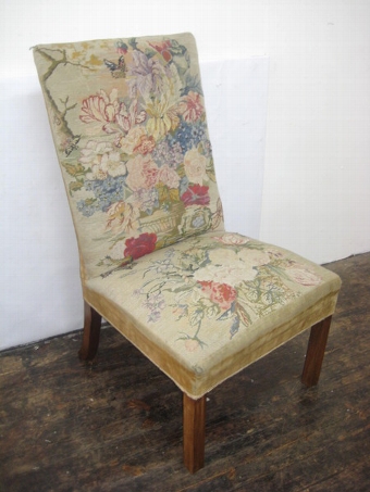 Antique Pair of Gainsborough Style Side Chairs