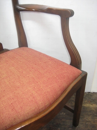 Antique Pair of Hepplewhite/George III Style Armchairs