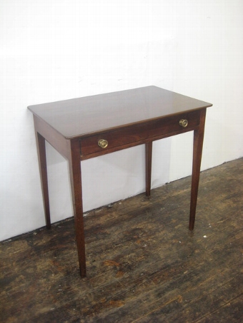 George III Mahogany Side Table