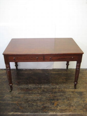 Regency Irish Mahogany Side Table