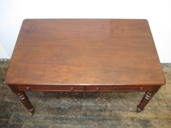 Antique Regency Irish Mahogany Side Table