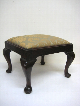 Small Mahogany Stool