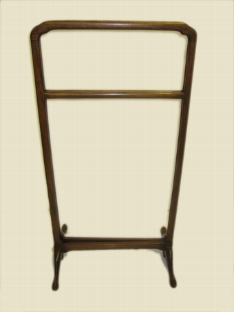 Antique Walnut Towel Rail