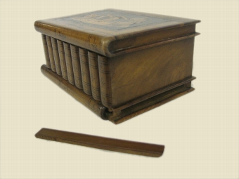 Antique Italian Marquetry Jewellery Box