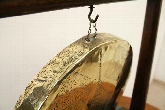 Antique Art Nouveau Tabletop Gong