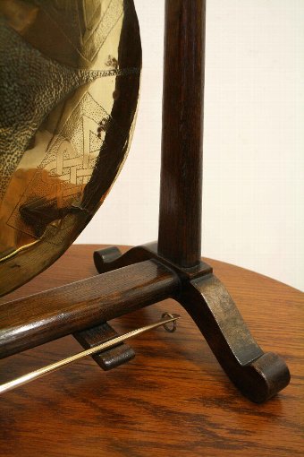 Antique Art Nouveau Tabletop Gong