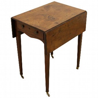 George III Mahogany Pembroke Table
