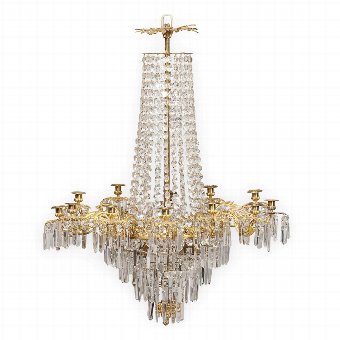 Regency Style Gilt Chandelier