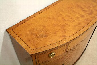 Antique George III Style Satinwood Side Cabinet