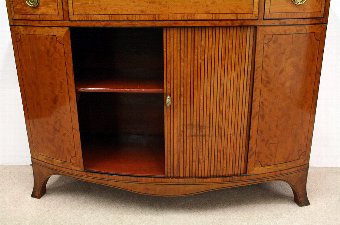 Antique George III Style Satinwood Side Cabinet