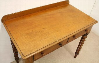 Antique Late Victorian Mahogany Side Table