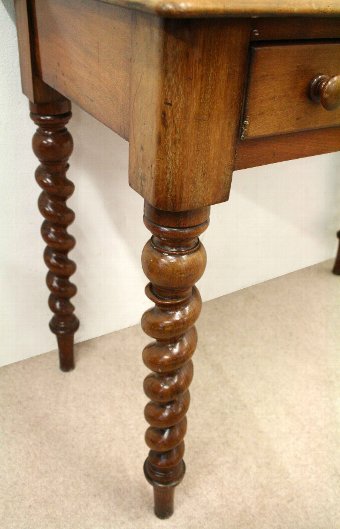 Antique Late Victorian Mahogany Side Table