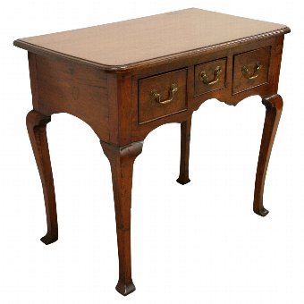 George III Mahogany Lowboy