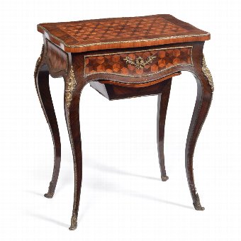 French 'Necessaire' Side Table