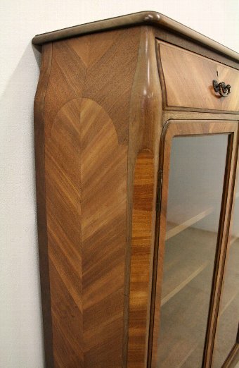 Antique Whytock & Reid Glazed Bookcase