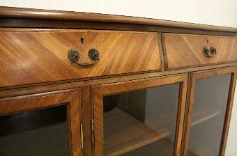 Antique Whytock & Reid Glazed Bookcase