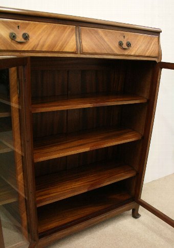 Antique Whytock & Reid Glazed Bookcase