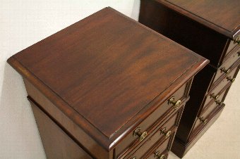 Antique Pair of Mid Victorian Bedside Lockers