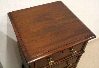 Antique Pair of Mid Victorian Bedside Lockers
