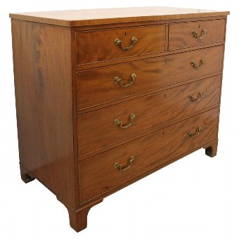 George III Mahogany Chest of Drawers
