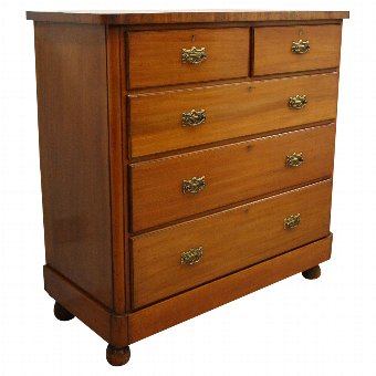 Late Victorian Mahogany Chest of Drawers