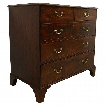 Scottish George III Mahogany Chest of Drawers