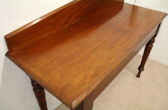 Antique Late Victorian Mahogany Hall Table