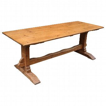 Yellow Pine Refectory Table