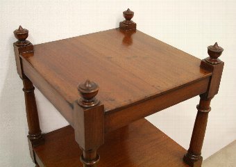 Antique George III Mahogany Whatnot
