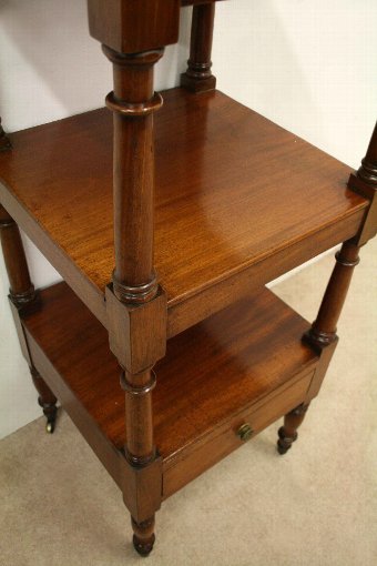 Antique George III Mahogany Whatnot