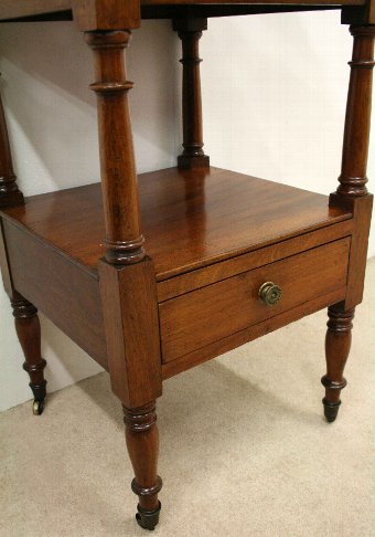 Antique George III Mahogany Whatnot