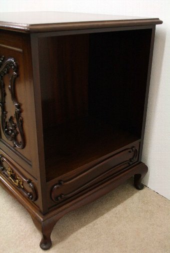 Antique Louis XV Style Music Cabinet