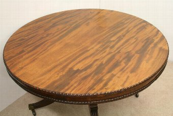 Antique Mahogany Breakfast Table by William Trotter