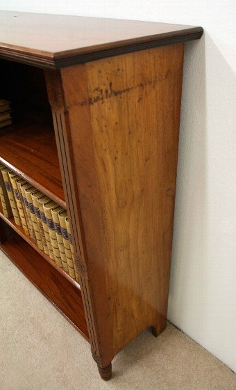 Antique Aesthetic Movement Mahogany Open Bookcase