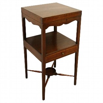George III Mahogany Washstand